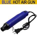 110V DIY Using Heat Gun Electric Power Tool Hot Air 300W Temperature Gun with Supporting Seat Shrink US Plug