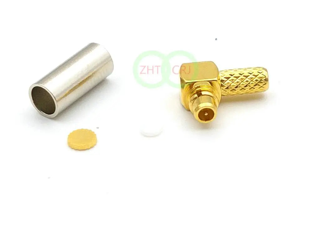 MMCX Male Right Angle Crimp RG174 RG316 LMR100 Connector