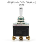 ON-OFF-ON ON-ON Full type Momentary Screw Toggle Switch SPST SPDT DPST DPDT IP67