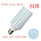 LED Bulb Lamp E14 B22 E27 E26 E39 E40 5730 Corn Spot Light 25W 30W 40W 50W 60W 80W 100W Lampada 110V 220V Cold Warm White Lights