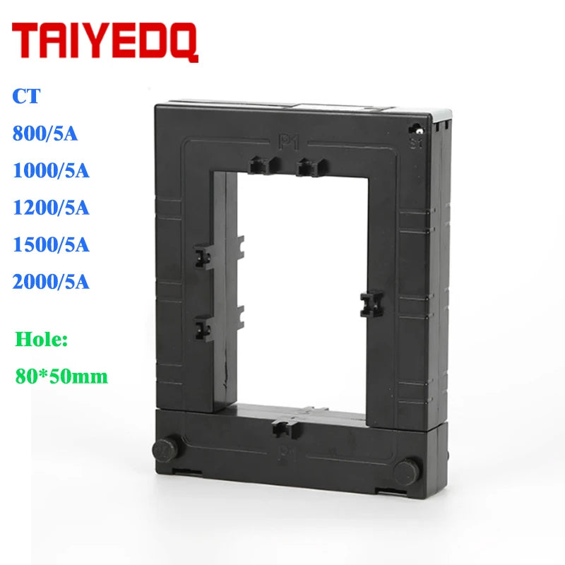 Clamp Current Transformer for Meter DP-58 Split Core Current Transformer Window Size 50*80mm Ring Type CTs 1000A 1500A 2000A