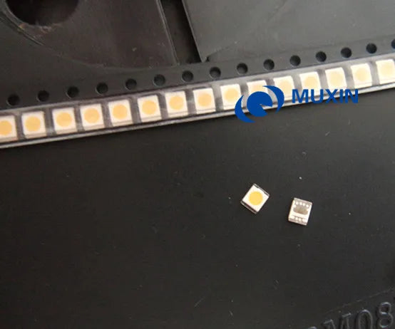 100PCS/Lot SEOUL 3528 2835 SMD LED Beads 1W 3V Cold White 100LM For TV/LCD Backlight SBWVT120E