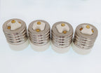 1pc E39/E40 to E26/E27 Light Socket Adapter Mogul to Medium Light Bulb Converter Ceramic CE UL,Install E26/E27 In E39/E40 Socket