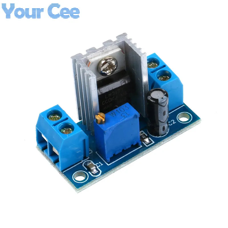 LM317 DC-DC Converter Buck Step Down Circuit Board Module Linear Regulator LM317 Adjustable Voltage Regulator
