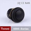 Latching Self-Locking IP67 Waterproof 12mm Electrical Metal Button Switch 12mm