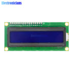 Blue Display IIC/I2C/TWI/SPI Serial Interface 1602 16X2 Character LCD Backlight Module LCD-1602 5V For Arduino