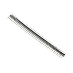 10Pcs-2Pcs 40 Pin 1x40 Single Row Male and Female 2.54 Breakable Pin Header PCB JST Connector Strip for Arduino Black