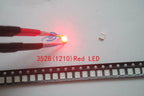 100pcs SMD Chip 3528 Red LED 20mA 2V plcc2 plcc4 Ultra Bright Light 3-4LM 1210 Surface Mount SMT Light-Emitting Diode Beads Lamp