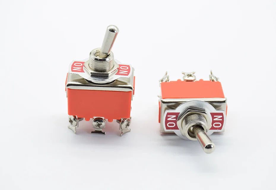 1Pc  Car Metal SPDT SPST P0.05 15A 250V ON OFF ON ON Stainless Steel Waterproof Toggle Swith 12V Heavy Duty Toggle Flick Switch