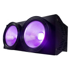 SHEHDS 4/2PCS 2eyes COB LED 200W RGBWA+UV 6in1 DMX512 Par lights For DJ Disco Club Christmas Decoration Wedding