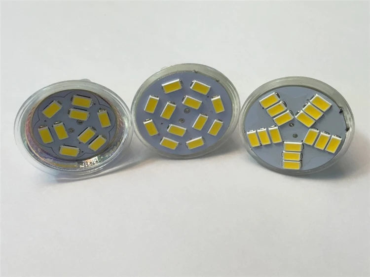 High Bright 3W 5W 7W MR11 GU4 LED Spot Light Bulb Lamp 12V 9LEDs 12LEDs 15LEDs 5730 SMD Cold White Warm White Replace Halogen
