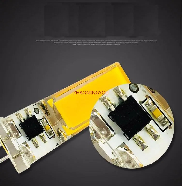 LED COB 6W 10W GY6.35 G4 G9 E14 12V 110V 220V Dimmable LED G9 220V LED E14 220V Cob2508 Dimming LED G4220V Cob2508 Crystal Light