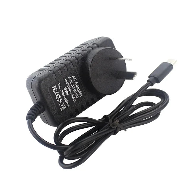 Raspberry Pi 4 Power Adapter Type-C Charger 5V 3A Output 100-240V Input Power Supply EU US UK AU Plug for Raspberry Pi 4 Model B