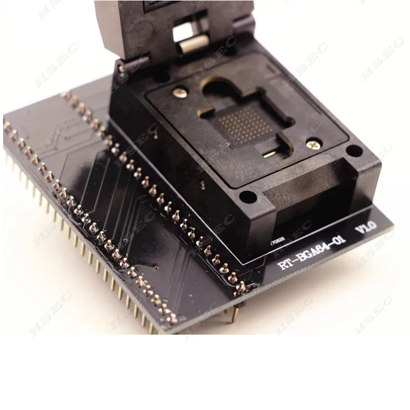 BGA48 BGA63 BGA64 BGA153 BGA169 EMMC SOP44 TSOP48 Adapter Socket MX29GL640 S29GL064N For RT809H USB emmc nand Flash Programmer