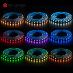 5m 12V 24V 5050 RGBCCT 5 in 1 LED Lights RGB WW CW 2700 - 6500K Strip Light RGBW RGBWW RGBCW 6pin Ribbon 30 60 LEDs/m IP30 65 67