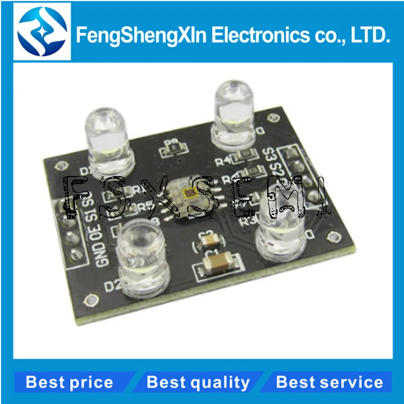 1pcs New TCS230  Color sensor TCS3200 Color Recognition Sensor Detector Module DC 3-5V Input