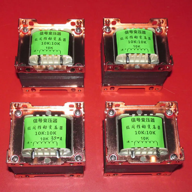 10K: 10K audio signal transformer, interstage transformer can pass 35 mA signal current PT-45, frequency response 20-22KHZ