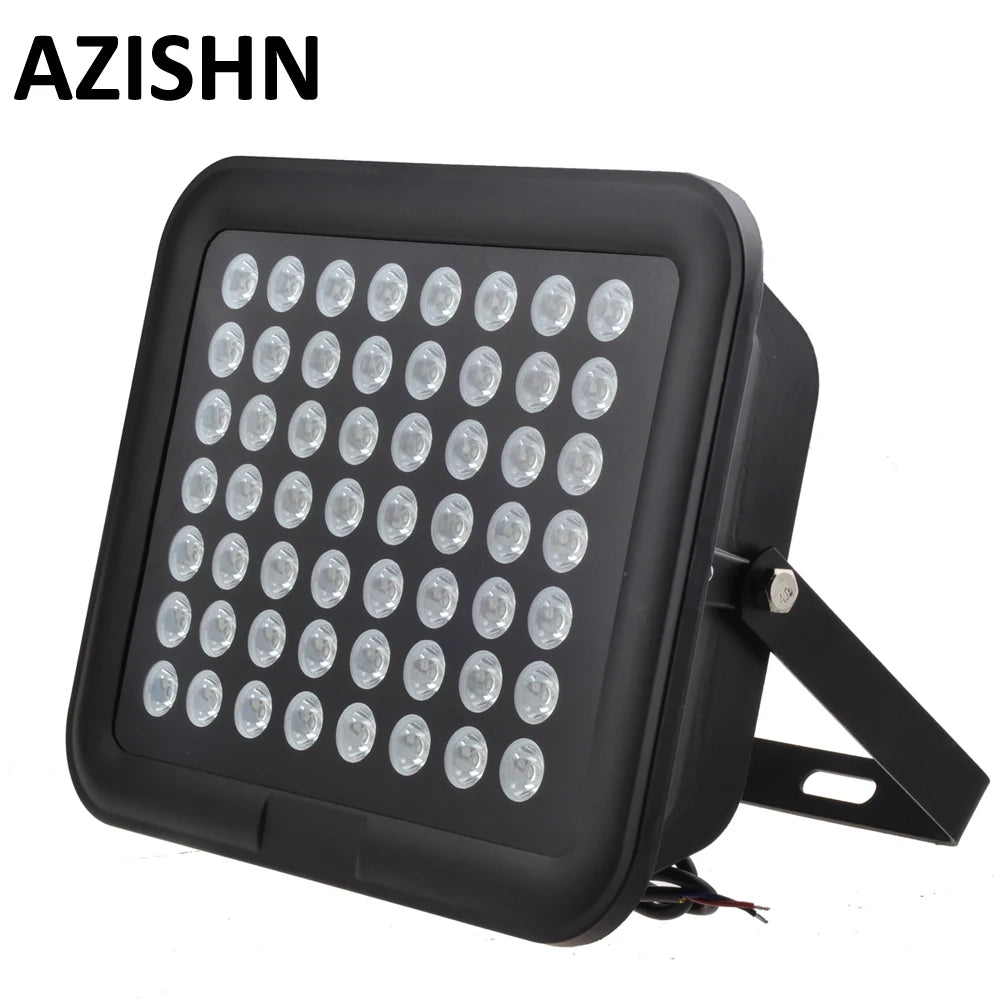 56PCS IR LED CCTV LEDS  IR Infrared Illuminator 850nm night vision AC 110V 220V IP65 metal Waterproof For surveillance camera