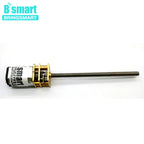 Bringsmart M3 Screw 55mm Threaded Shaft 3V 6V 12V DC Motor Customized 30/100/200/250/300/600rpm Mini Electric Gear Reducer N20