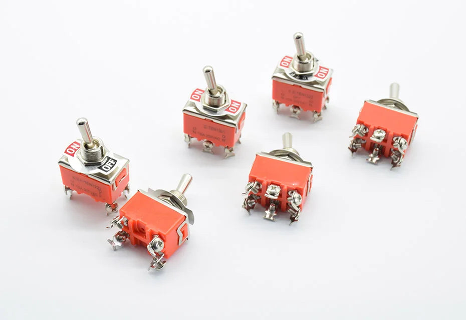 1Pc  Car Metal SPDT SPST P0.05 15A 250V ON OFF ON ON Stainless Steel Waterproof Toggle Swith 12V Heavy Duty Toggle Flick Switch