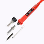 JCD 220V 80W LCD Electric Soldering Iron 908S Adjustable Temperature Soldering Iron with Quality Soldering Iron Tips and Kits