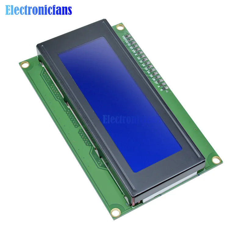 20X4 Character Blue Display HD44780 Controller LCD with Blue Screen Backlight IIC I2C TWI SPI Serial Interface for Arduino