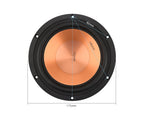AIYIMA 1Pcs 6.5 Inch 100W Speaker 4 8 Ohm Midrange Woofer Sound Speaker Alto Bass Aluminum Ceramic Loudspeaker DIY Bookshelf
