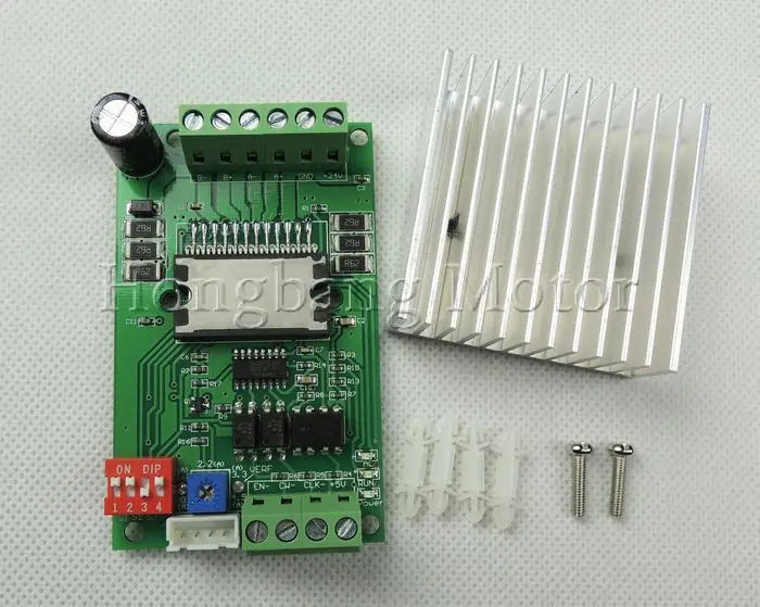 New CNC Single Axis TB6600 0-4.5A Two Phase Hybrid Stepper Motor Driver Controller Board Factory outlets