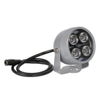Gadinan CCTV Fill Light 4 array LEDs Infrared Waterproof Night Vision IR illuminator Light 850nm DC 12V For CCTV Security Camera