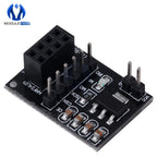 5PCS Socket Adapter Plate Board For 8Pin NRF24L01 Wireless Module Transceiver Module 51 AMS1117