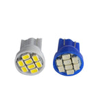 100pcs AC DC 6V 6.3V T10 555 Non polar 8 SMD 1206 3020 194 168 LED Bulbs pinball machine White Red Blue Green Yellow AC 6V