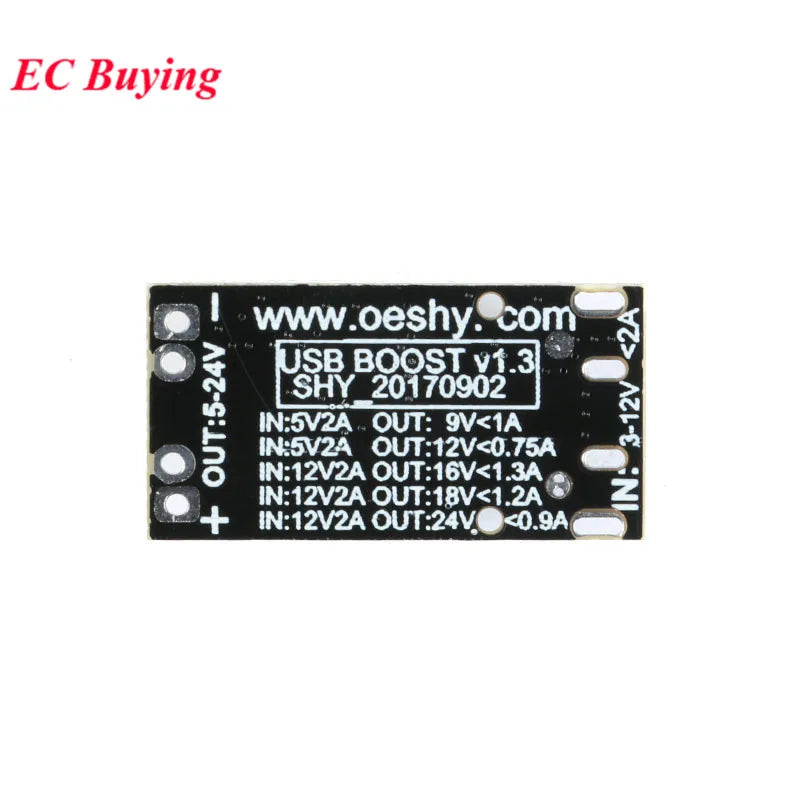 8W USB Input DC 5V To 12V/9V 2A Step Up Converter Booster Power Supply Module DC-DC Voltage Regulator Board for Power Bank