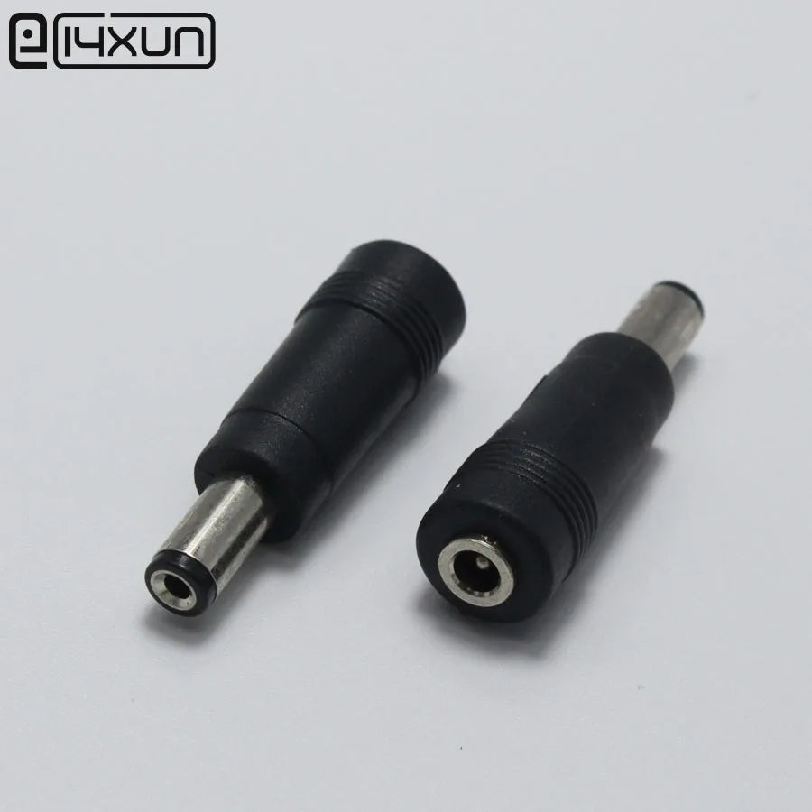 3.5 X 1.35 Mm Female to 5.5 X 2.1 Mm Male DC Power Connector Adapter Laptop 3.5*1.35 to 5.5*2.1