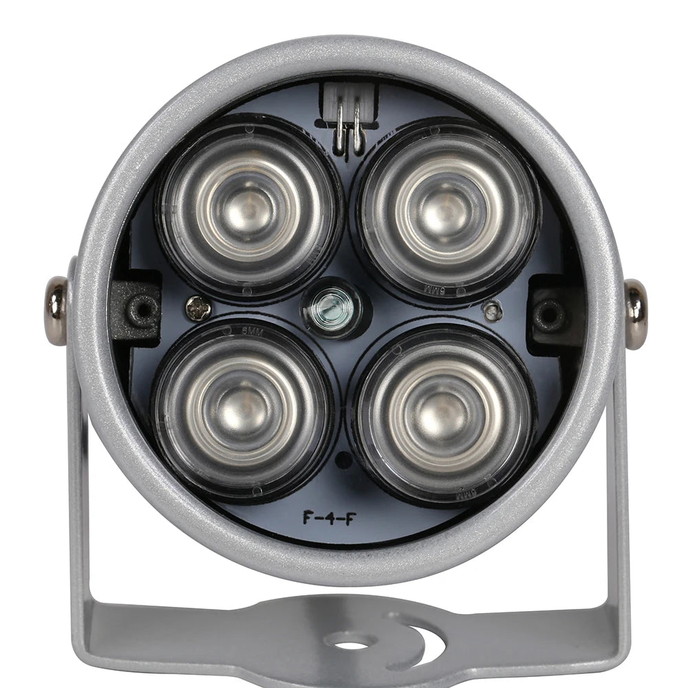 Gadinan CCTV Fill Light 4 array LEDs Infrared Waterproof Night Vision IR illuminator Light 850nm DC 12V For CCTV Security Camera