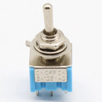 Promotion! 5pcs 3 Position 2P2T DPDT ON-OFF-ON Miniature Mini Toggle Switch 6A 125V