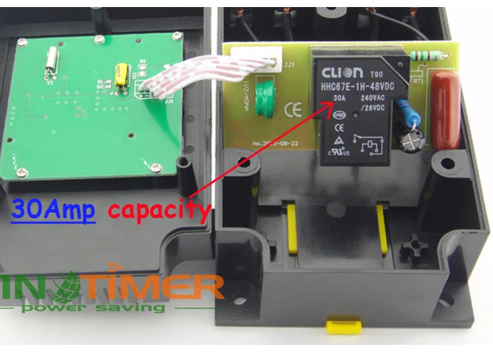 High Load 30A Time Relay 7 Days Programmable Digital Timer Switch Relay Control Time 110V 120V AC Din Rail Mount