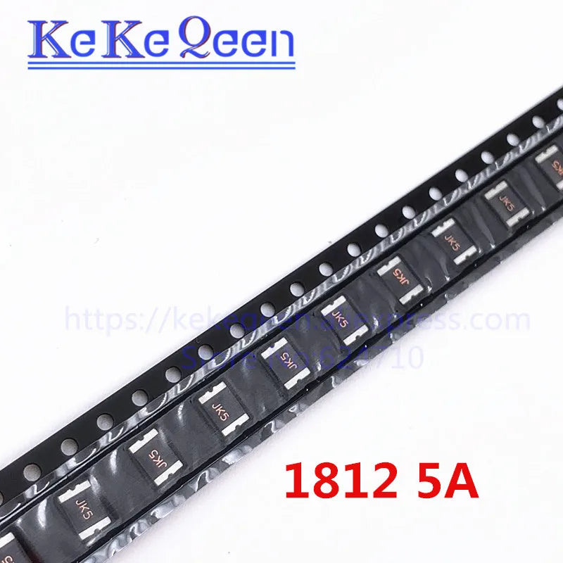 100PCS PTC FUSE 1812 5A 5000MA 8V 18V 24V 48V 60V SMT SMD PPTC Resettable Fuses