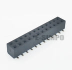 50pcs 2.54mm PH5.0 SMD 2X3/4/5/6/7/8/10/12/20P Plastic Height 5.0 Double Row Goldplated Rohs PCB Female Pin Header Connector