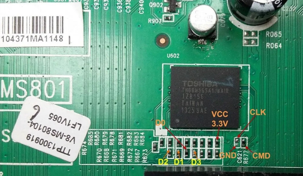 100% Original RT809H RT809HSE EMMC-Nand FLASH Programmer  with BGA48 BGA63 BGA64 BGA169 Adapter RT809H EMMC Nand Flash TSOP48