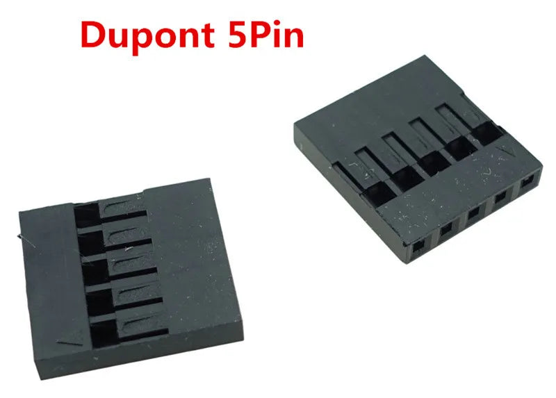 50Pcs 2.54mm Male and Female Dupont and Servo Crimp Wire Jumper Pin Header Connector Terminal Pins Crimp