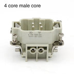 4/6/10/16/24 core heavy-duty connector HDC-HE male connector and female connector 16A500v aviation plug core