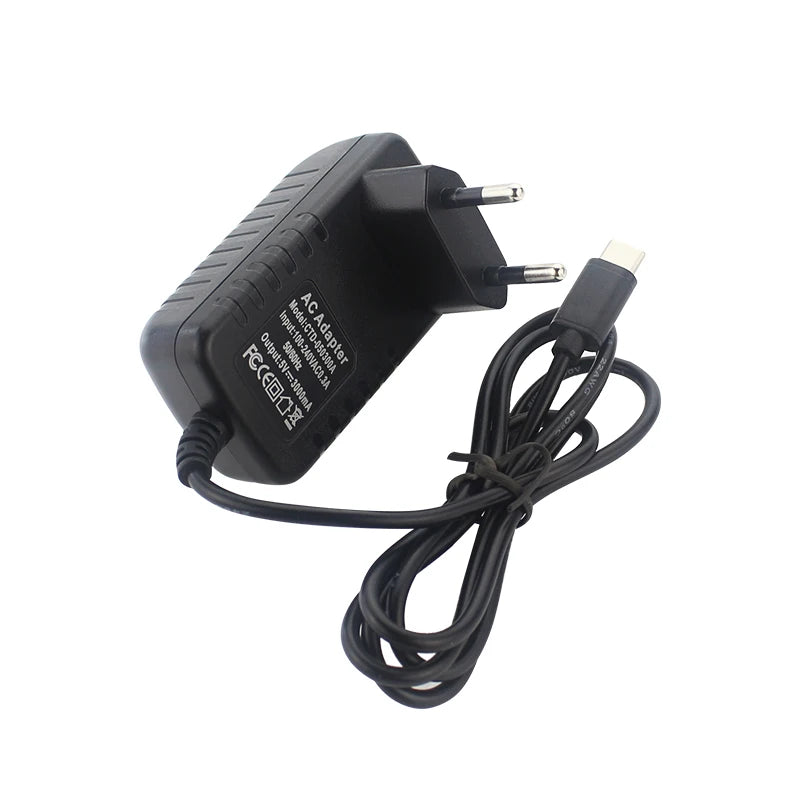 Raspberry Pi 4 Power Adapter Type-C Charger 5V 3A Output 100-240V Input Power Supply EU US UK AU Plug for Raspberry Pi 4 Model B