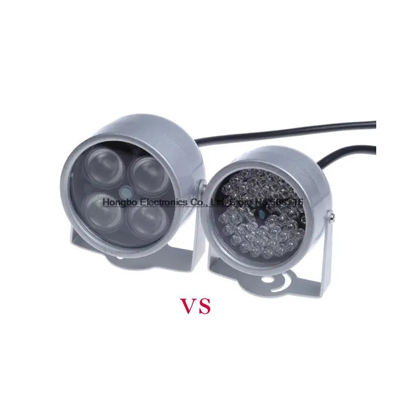 Gadinan CCTV Fill Light 4 array LEDs Infrared Waterproof Night Vision IR illuminator Light 850nm DC 12V For CCTV Security Camera