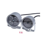 Gadinan CCTV Fill Light 4 array LEDs Infrared Waterproof Night Vision IR illuminator Light 850nm DC 12V For CCTV Security Camera