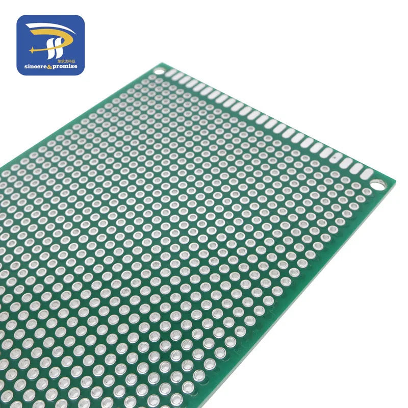 2x8/3x7/4x6/5x7/6x8/7x9/8x12/9x15cm Double Sided Perfboard Prototype PCB Tinned Universal Board Experimental Plate Circuirt Hole