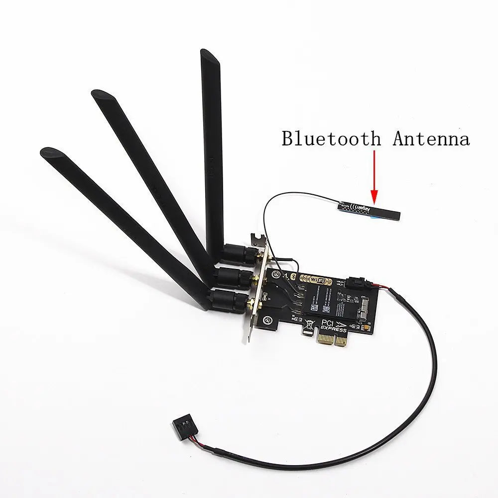 4Antennas 802.11AC Wifi BCM94360CD Wireless Network Card with Bluetooth 4.0 For OS X Yosemite 10.10