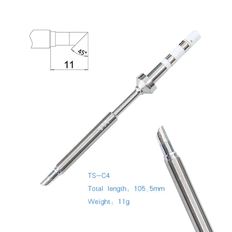 Original TS100 TS101 Soldering Tip Lead Free B2 BC2 C4 D24 K I KU Replacement Electric Iron Tip Bit Head