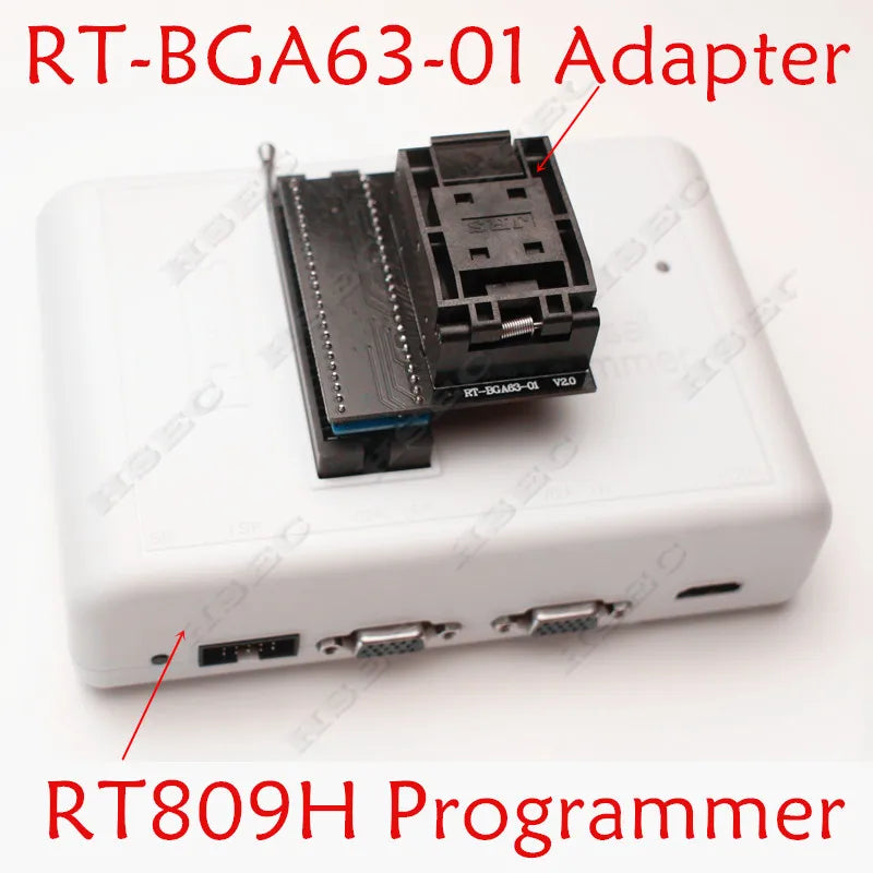 BGA48 BGA63 BGA64 BGA153 BGA169 EMMC SOP44 TSOP48 Adapter Socket MX29GL640 S29GL064N For RT809H USB emmc nand Flash Programmer