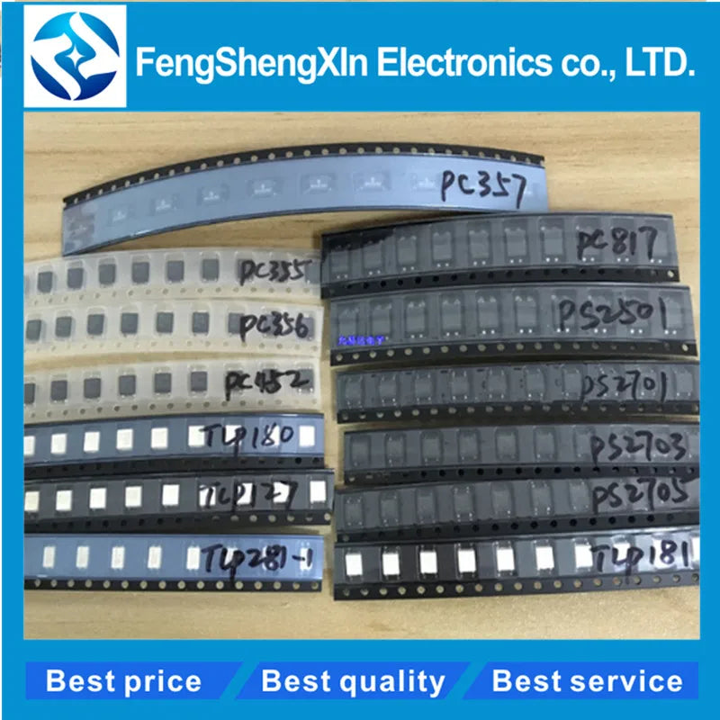 13values*10pcs=130pcs SMD optocoupler TLP281-1 TLP181 P180 PC452 P127 PS2501 PS2701 PS2703 PS2705 PC355 PC356 PC357 PC817