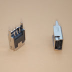 10PCS Mini USB Type B Female 5 Pin DIP Vertical Leg PCB Socket Connector